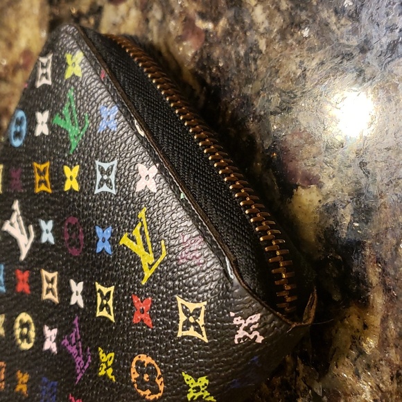 Louis vuitton Multi colored LIMITED EDITION RARE FIND Monogram zippy long wallet - Picture 11 of 16